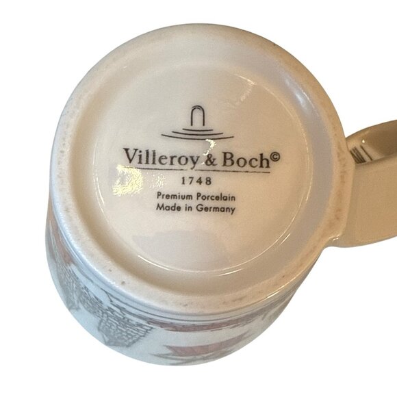 Villeroy & Boch 1748 Right Twist Handle Coffee Mug Cup Landmarks Bremen Germany - Picture 12 of 12